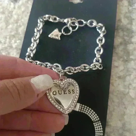 Guess Silver Bracelet Set - Picture 3 of 7